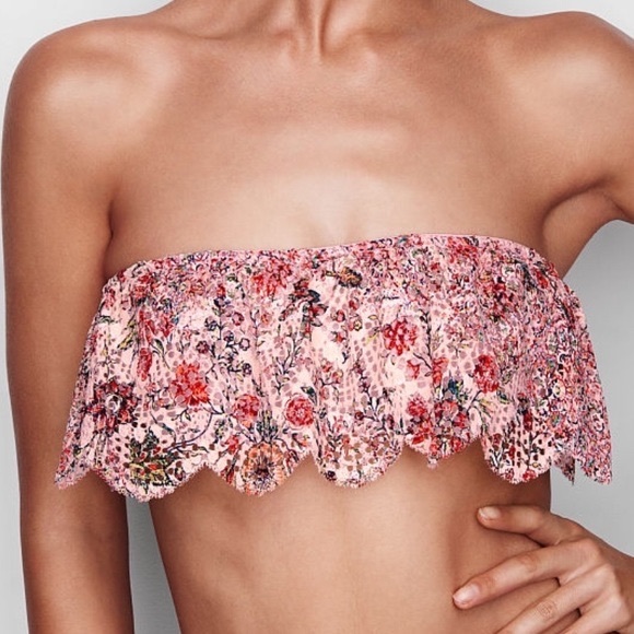 Victoria's Secret Other - Victoria's Secret Dream Angels Flounce Bandeau